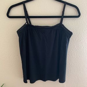 Black tank top
